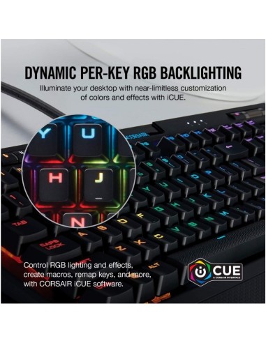 Corsair K70 RGB MK.2 - Clavier Gaming Mécanique Madagascar | Abidia