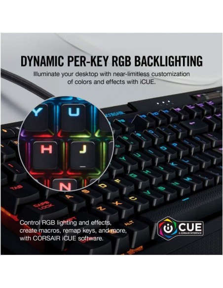 Corsair K70 RGB MK.2 - Clavier Gaming Mécanique Madagascar | Abidia