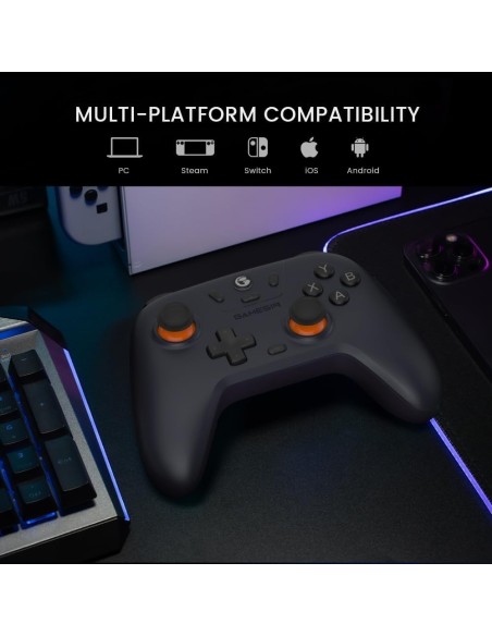 GameSir NovaLite violet – Manette sans Fil Bluetooth, Compatible PC et Mobile, Sans Dongle - abidia Madagascar