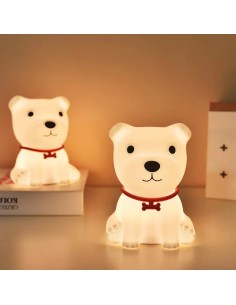 Silicone Night Light Rechargeable Type-C – Veilleuse LED Tactile en Silicone Souple pour Chambre Enfant - abidia Madagascar 2
