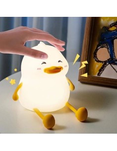 Sensor Night Light Duck – Veilleuse LED Canard Rechargeable avec Capteur Tactile-abidia Madagascar 2
