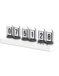 Horloge Numérique Mini Tube – Affichage LED Moderne, Alimentation Secteur USB Type-C - abidia Madagascar