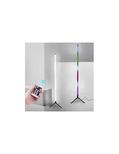 RGB Floor Lamp – Lampe de Sol LED 5050 (60 LEDs), USB Type-C, Éclairage Multicolore - abidia Madagascar