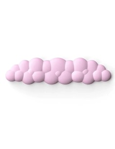 Repose-poignet nuage rose en mousse – Confort ergonomique, douceur et soutien pour clavier- abidia Madagascar