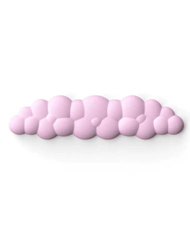 Repose-poignet nuage rose en mousse – Confort ergonomique, douceur et soutien pour clavier- abidia Madagascar