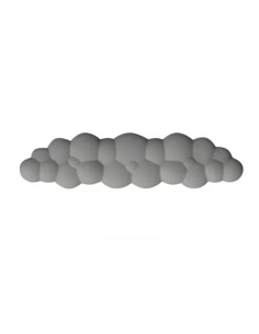 Repose-poignet nuage gris en mousse– Confort ergonomique, douceur et soutien pour clavier - abidia Madagascar