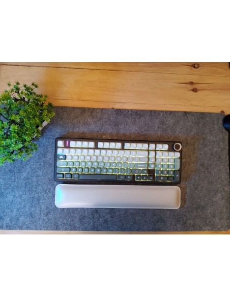 Repose-poignet Gris ergonomique pour clavier – Confort, design antidérapant et soutien du poignet - abidia Madagascar