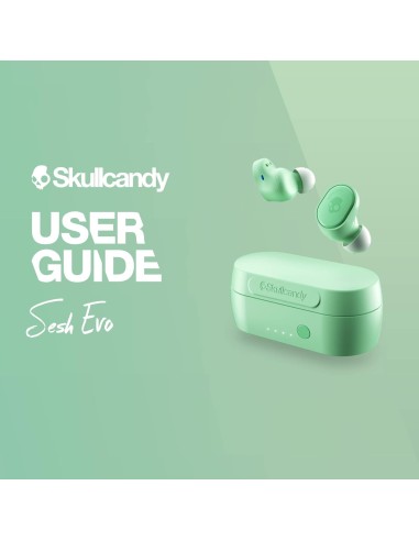 Skullcandy Sesh Evo – Écouteurs True Wireless Bluetooth, Son Puissant & Confort Durable - abidia Madagascar
