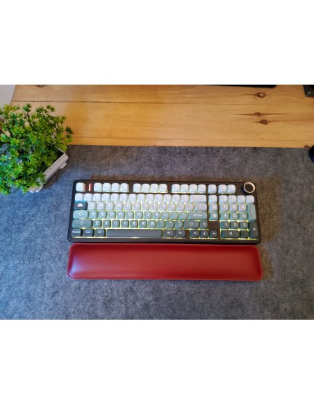 Repose-poignet Rouge ergonomique pour clavier – Confort, design antidérapant et soutien du poignet- abidia Madagascar