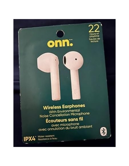 Onn Écouteurs Bluetooth – Autonomie 22H, Son Clair & Confort Durable - abidia Madagascar