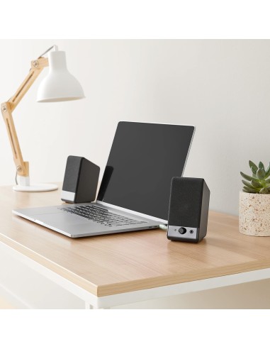 Haut-parleur PC USB Amazon Basics – Enceintes 2.0 2,2W, prise jack 3,5 mm, plug & play - abidia Madagascar