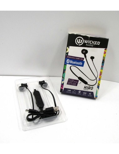 Wicked Audio HIRO – Écouteurs Bluetooth True Wireless, Son Puissant & Design Compact - abidia Madagascar