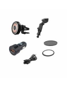 Chargeur sans fil voiture iQ MagSafe – Support magnétique rapide, fixation tableau de bord, compatible iPhone-abidia Madagascar