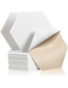 Panneaux Acoustiques Hexagonaux  Auto-Adhésifs blanc – Mousse Insonorisante 260 x 300 mm, Épaisseur 9 mm -abidia madagascar