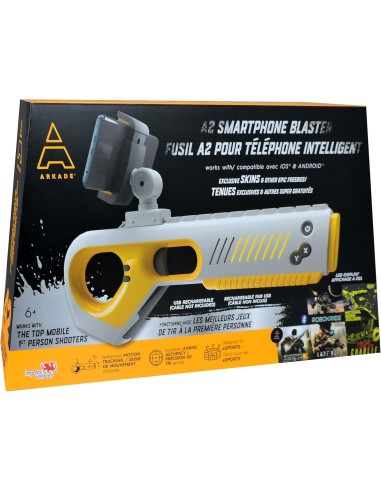Manette Fusil Arkade Smartphone Blaster A2 – Contrôleur gaming pour smartphone, ergonomique