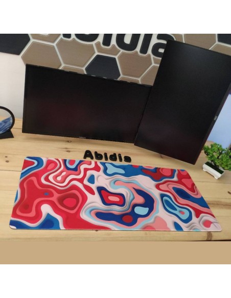 Mousepad XXL 90 x 40 cm – Tapis de Souris 4 mm, Grand Format, Surface Antidérapante & Confort Gaming-abidia Madagascar