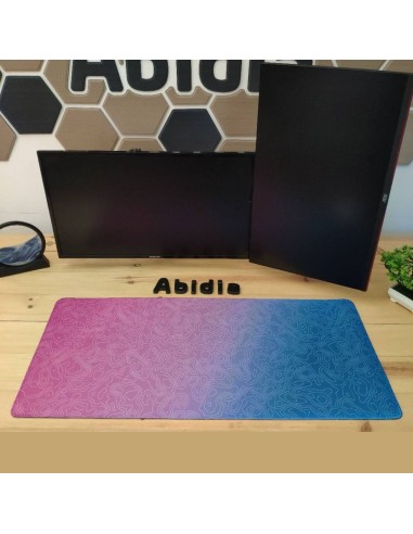 Mousepad XXL 90 x 40 cm – Tapis de Souris 4 mm, Grand Format, Surface Antidérapante & Confort Gaming - abidia Madagascar