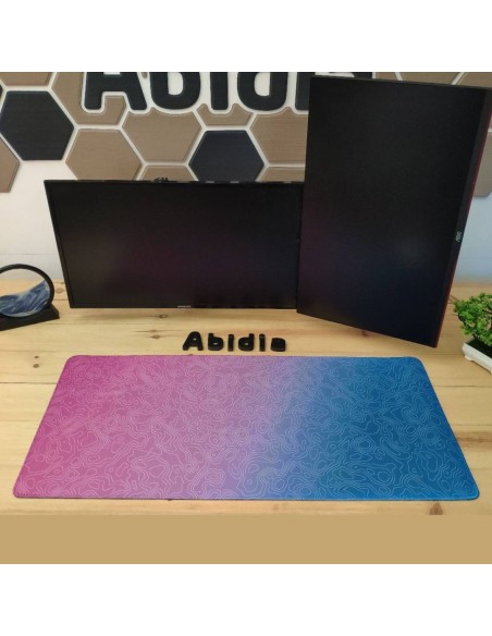 Mousepad XXL 90 x 40 cm – Tapis de Souris 4 mm, Grand Format, Surface Antidérapante & Confort Gaming - abidia Madagascar