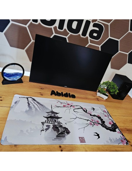 Mousepad XXL 80 x 40 cm – Tapis de Souris 3 mm, Grand Format, Surface Lisse & Antidérapante - abidia Madagascar