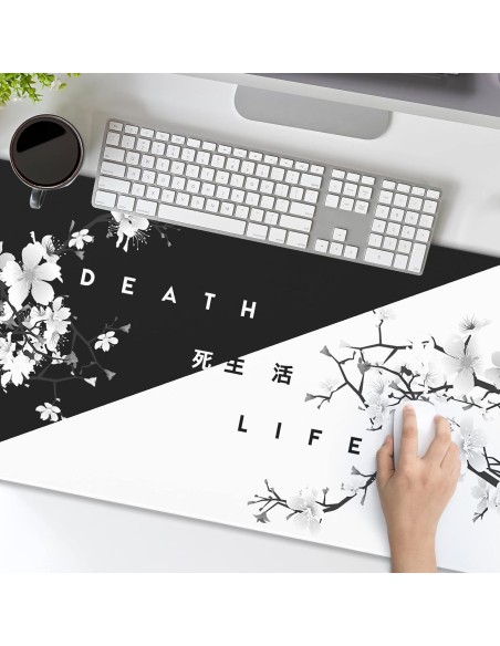 Mousepad XXL 80 x 40 cm – Tapis de Souris 3 mm, Grand Format, Surface Lisse & Antidérapante - abidia Madagascar