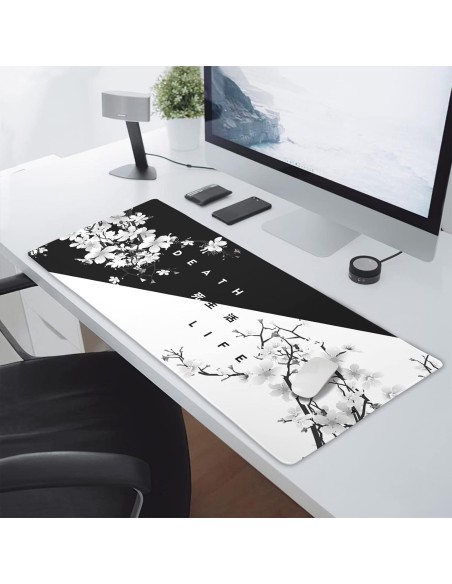 Mousepad XXL 80 x 40 cm – Tapis de Souris 3 mm, Grand Format, Surface Lisse & Antidérapante - abidia Madagascar