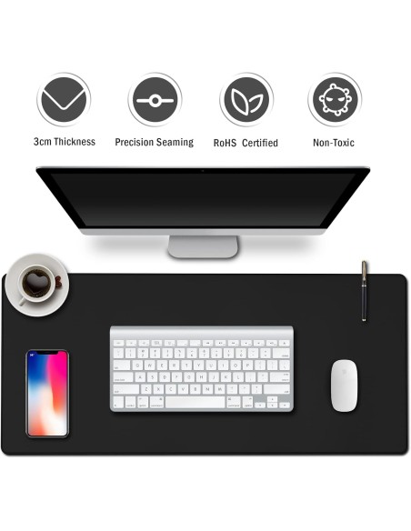 Mousepad XXL 80 x 40 cm – Tapis de Souris 3 mm, Grand Format, Surface Lisse & Antidérapante-abidia Madagascar