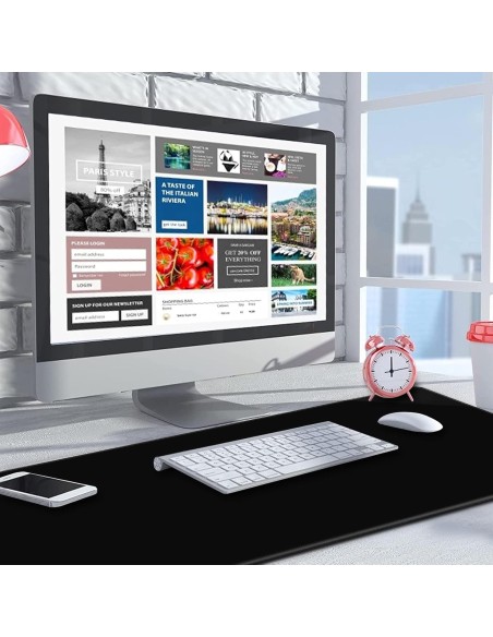 Mousepad XXL 80 x 40 cm – Tapis de Souris 3 mm, Grand Format, Surface Lisse & Antidérapante-abidia Madagascar