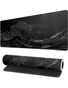 Mousepad XXL 80 x 40 cm – Tapis de Souris 3 mm, Grand Format, Surface Lisse & Antidérapante