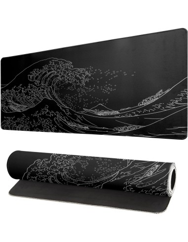 Mousepad XXL 80 x 40 cm – Tapis de Souris 3 mm, Grand Format, Surface Lisse & Antidérapante