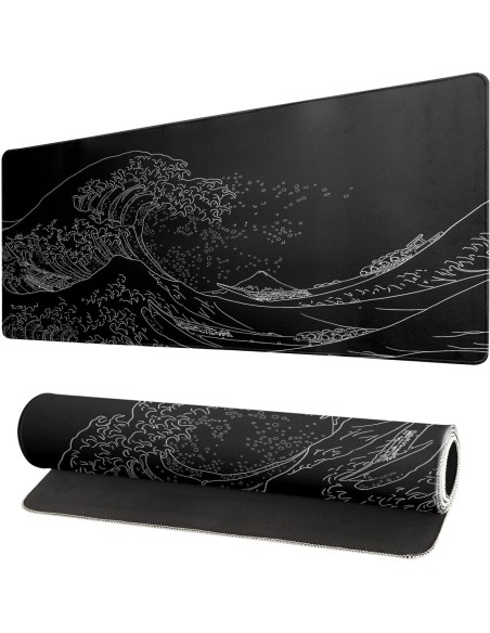 Mousepad XXL 80 x 40 cm – Tapis de Souris 3 mm, Grand Format, Surface Lisse & Antidérapante