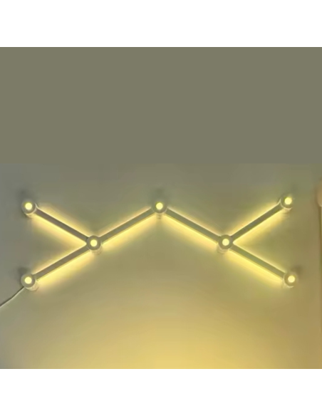 6 Barres lumineuses murales RGBIC WiFi – Lumières LED intelligente, RGB multicolore-abidia Madagascar