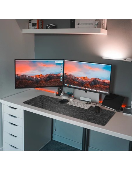 Mousepad XXL 80 x 40 cm – Tapis de Souris 3 mm, Grand Format, Surface Lisse & Antidérapante - abidia Madagascar