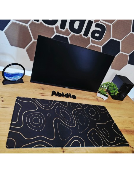 Mousepad XXL 80 x 40 cm – Tapis de Souris 3 mm, Grand Format, Surface Lisse & Antidérapante - abidia Madagascar
