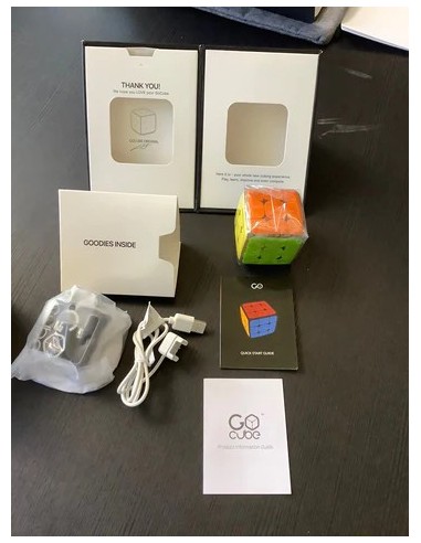 Particula Smart Rubik’s Cube 3x3 GoCube Edge Full Pack – Cube Connecté Bluetooth avec Application-abidia Madagascar