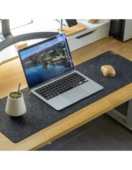 Mousepad XXL 80 x 40 cm Poil – Tapis de Souris 3 mm, Surface Douce & Base Antidérapante - abidia Madagascar