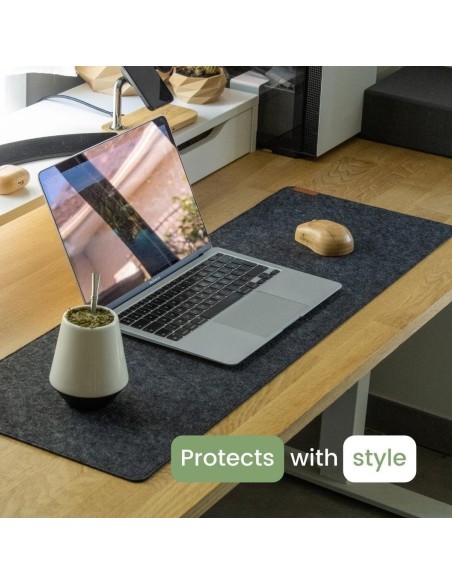 Mousepad XXL 80 x 40 cm Poil – Tapis de Souris 3 mm, Surface Douce & Base Antidérapante - abidia Madagascar