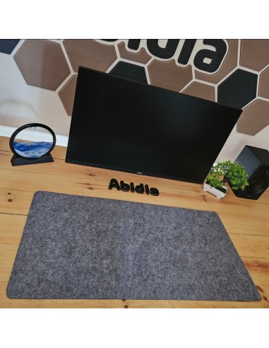 Mousepad XXL 80 x 40 cm Poil – Tapis de Souris 3 mm, Surface Douce & Base Antidérapante - abidia Madagascar