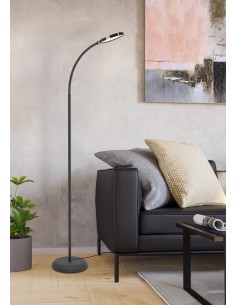 Lampe sur pied LED rechargeable Floor Lamp FL021- sans fil, 5000mAh, autonomie 5 à 20h, tête orientable, abidia Madagascar 2