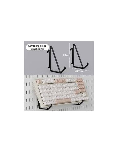 Pose clavier pegboard de couleur noir 92x78 mm - abidia Madagascar