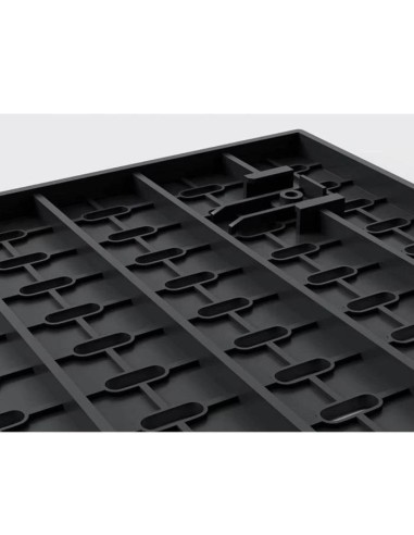 Pegboard noir 42x30 cm – Fixation par chauffage ou vis - abidia Madagascar