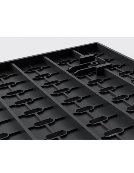 Pegboard noir 42x30 cm – Fixation par chauffage ou vis - abidia Madagascar