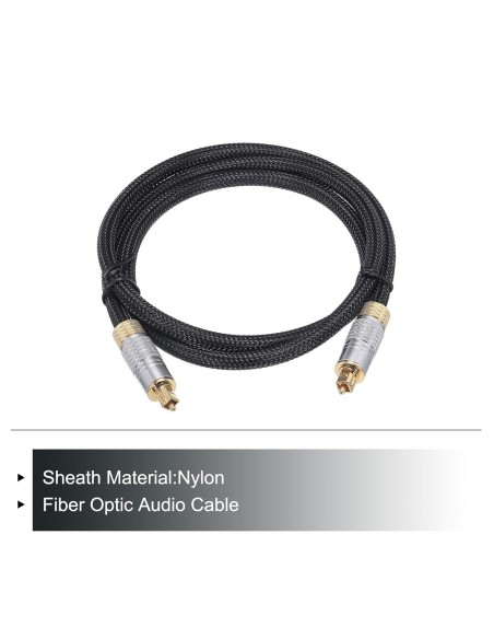 Câble audio fibre optique Fospower 93 cm – son haute qualité - abidia Madagascar