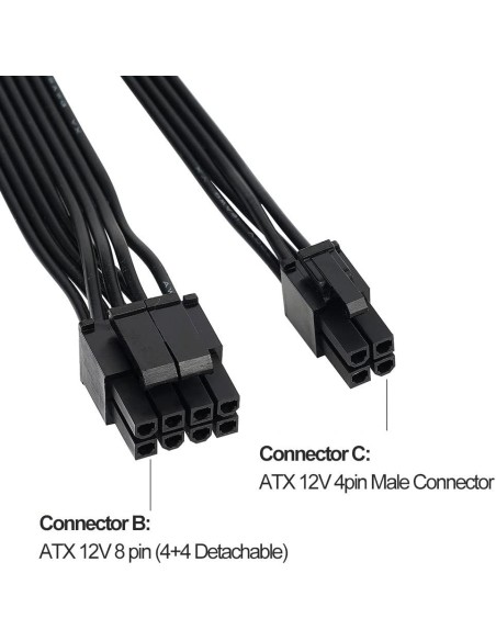 Câble alimentation PCIe 8 broches vers double 6+2 – GPU & Aresgame - abidia Madagascar