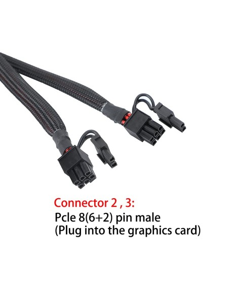 Adaptateurs PCIe 6 vers double 8 broches (6+2) - abidia Madagascar