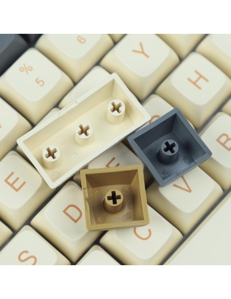 Lot de 125 keycaps XDA PBT Dye-Sub – Compatible Cherry et MX - abidia Madagascar