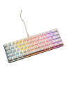 Clavier Mécanique A61K White Rainbow Light – Red Switch | Compact 60% Gaming - Abidia Madagascar