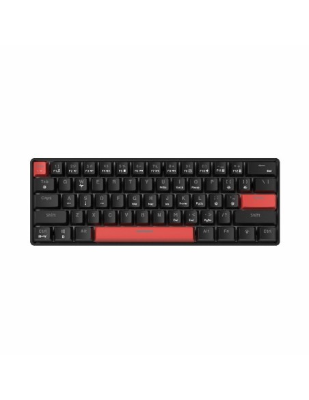 Clavier Mécanique Furycube TS61 Black RGB – Red Switch | Compact 60% Gaming- Abidia madaghascar
