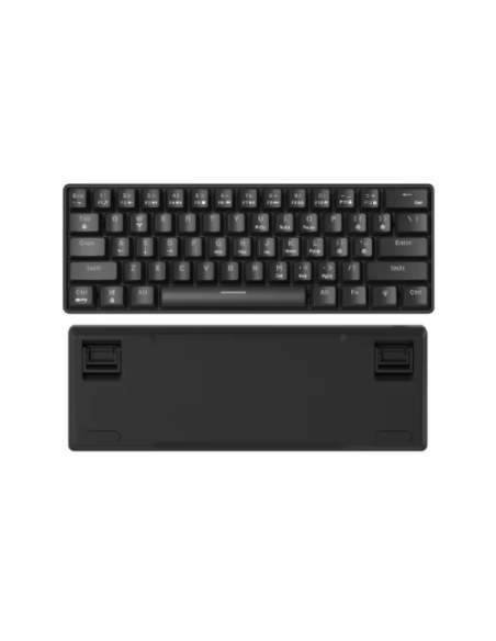Clavier Mécanique Furycube TS61 Black RGB – Red Switch | Compact 60% Gaming- Abidia madaghascar