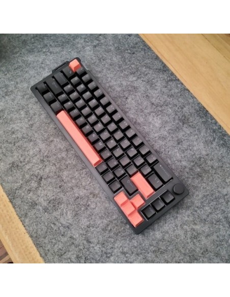 Clavier Mécanique V68 Black RGB – silver Switch Filaire | Compact 65% Gaming-Abidia madagascar