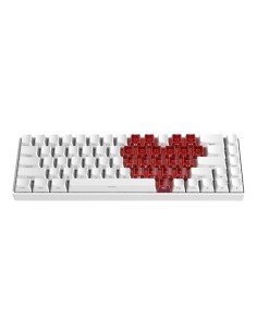 Clavier Mécanique TK68 White Side Carving – Mint Switch 5Pin | Compact 65% Gaming - abidia madagascar